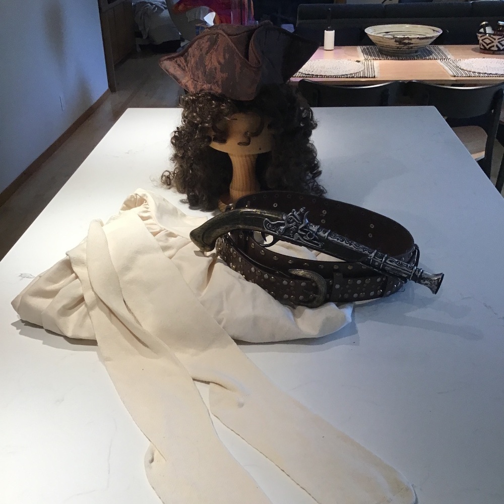 Pirate Costume/  captain Morgan